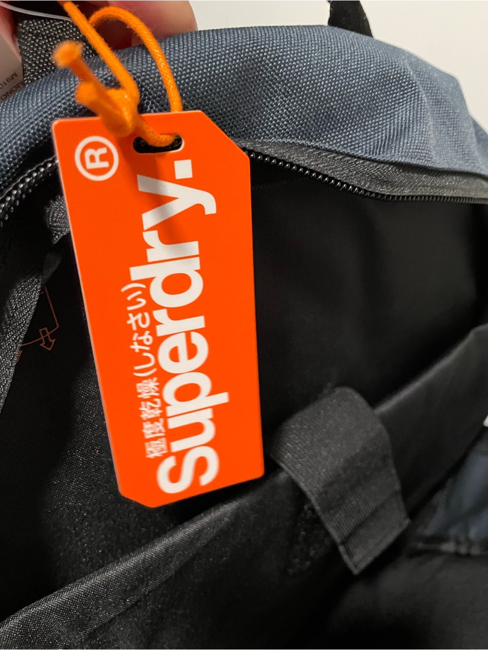 Superdry Mono Tarp Navy Backpack - Picture 5 of 9